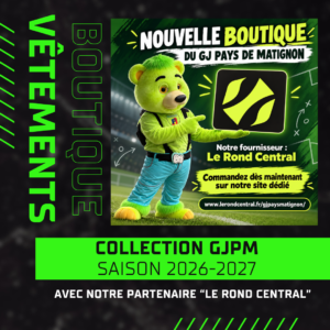 Boutique Officielle du GJPM - 2026-2027